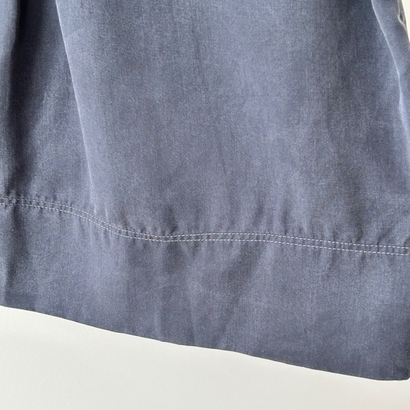 Gap Gray Blue Tencel Kimono Sleeve V-Neck Top - Picture 14 of 16